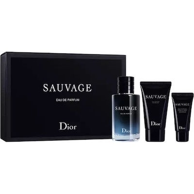DIOR Sauvage SET: EDP 60ml + shower gel 50ml + face & beard moisturizer 20ml